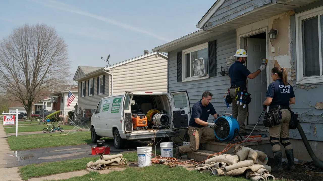 Flood Cleanup in Wampum, PA near me