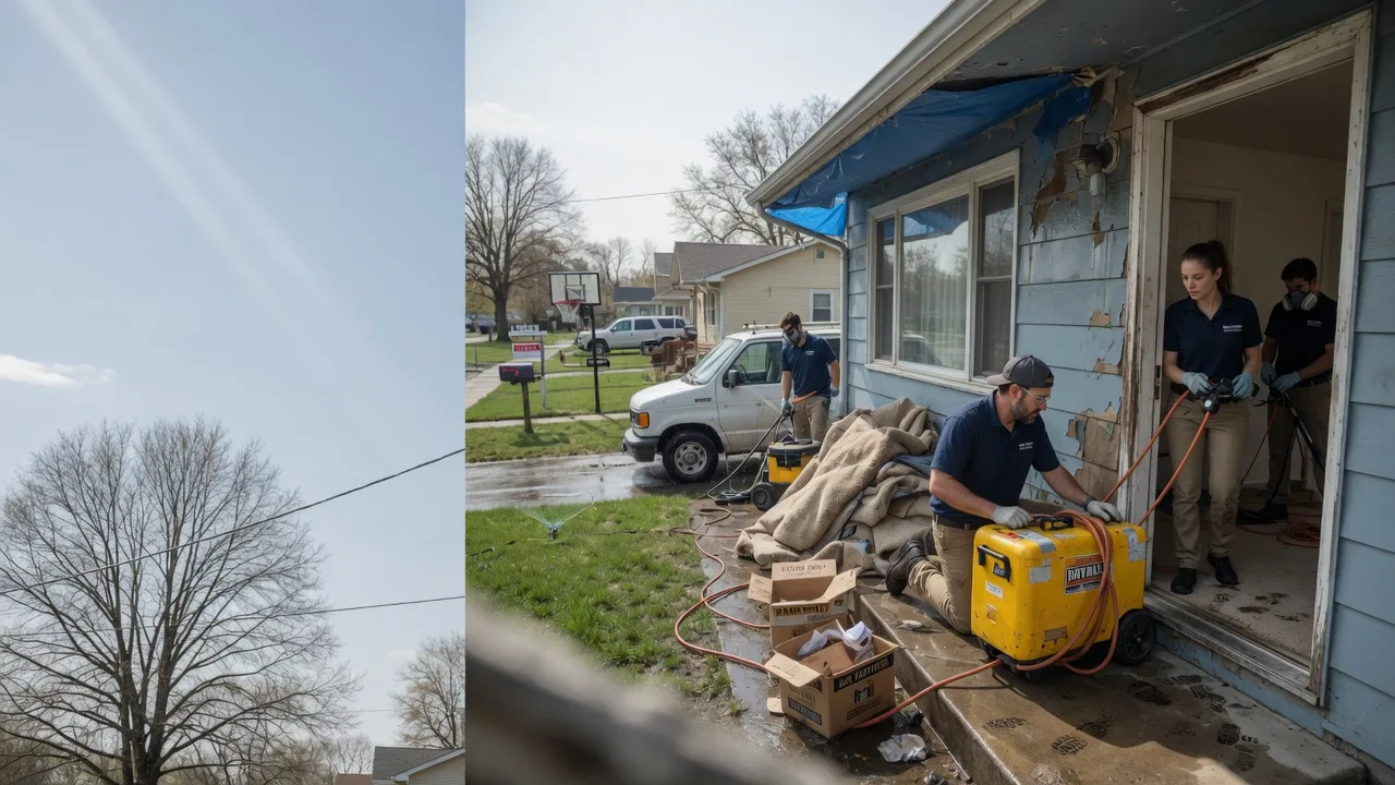 Basement Flood Cleanup in Wampum, PA near me